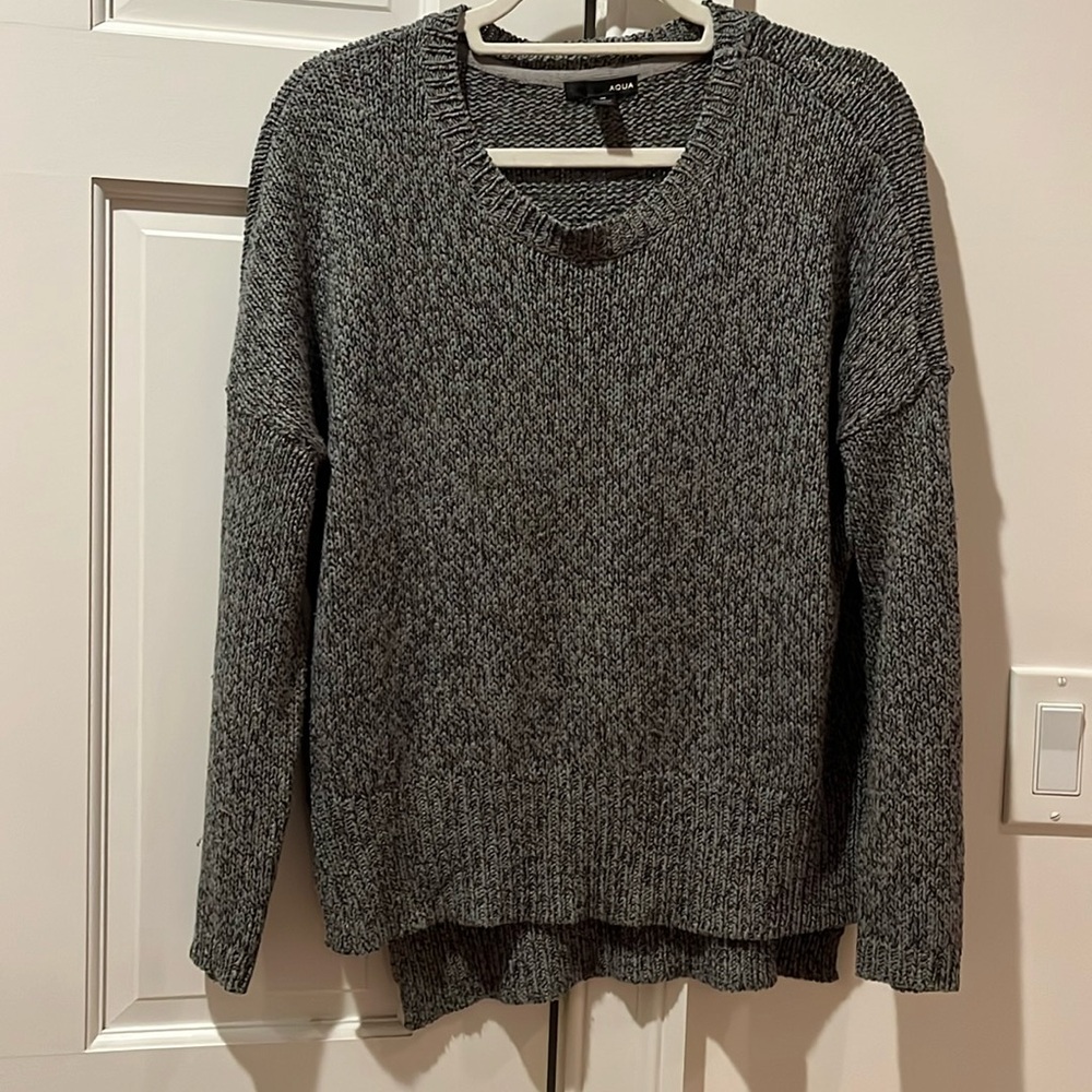 Aqua sweater
